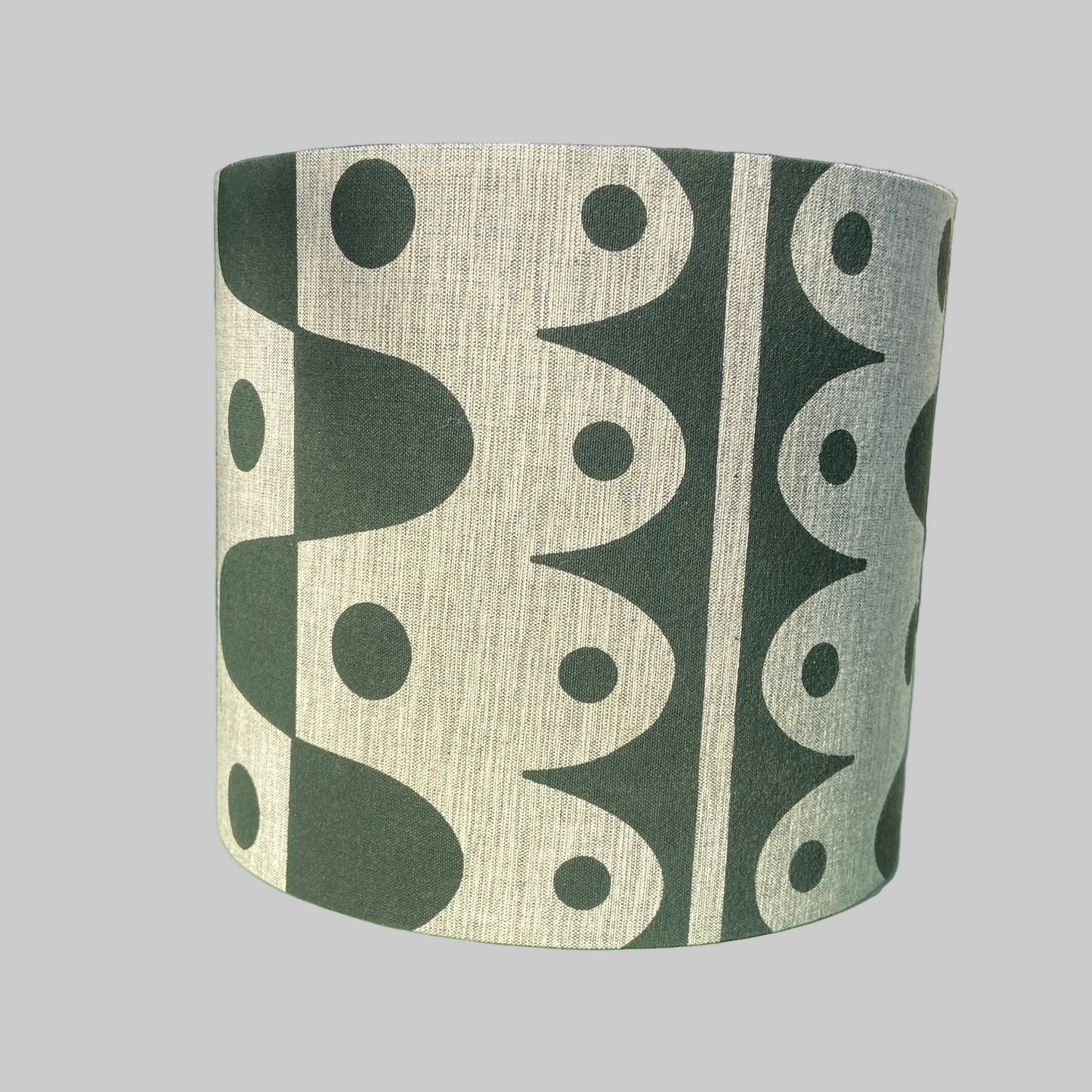 20cm Rhythm lampshade in deepest green
