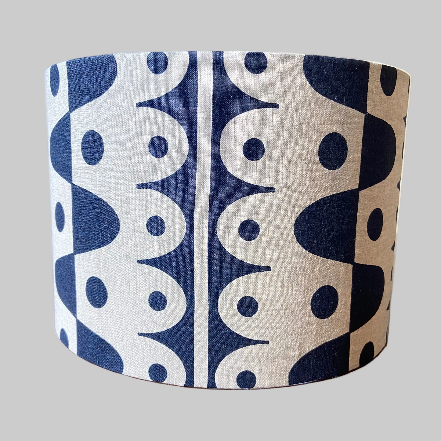 30cm Rhythm lampshade in deepest blue